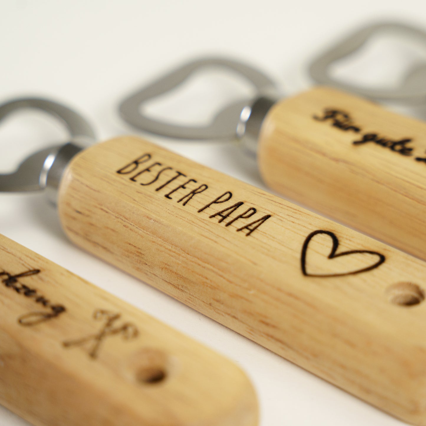 Personalisierter Flaschenöffner mit Gravur