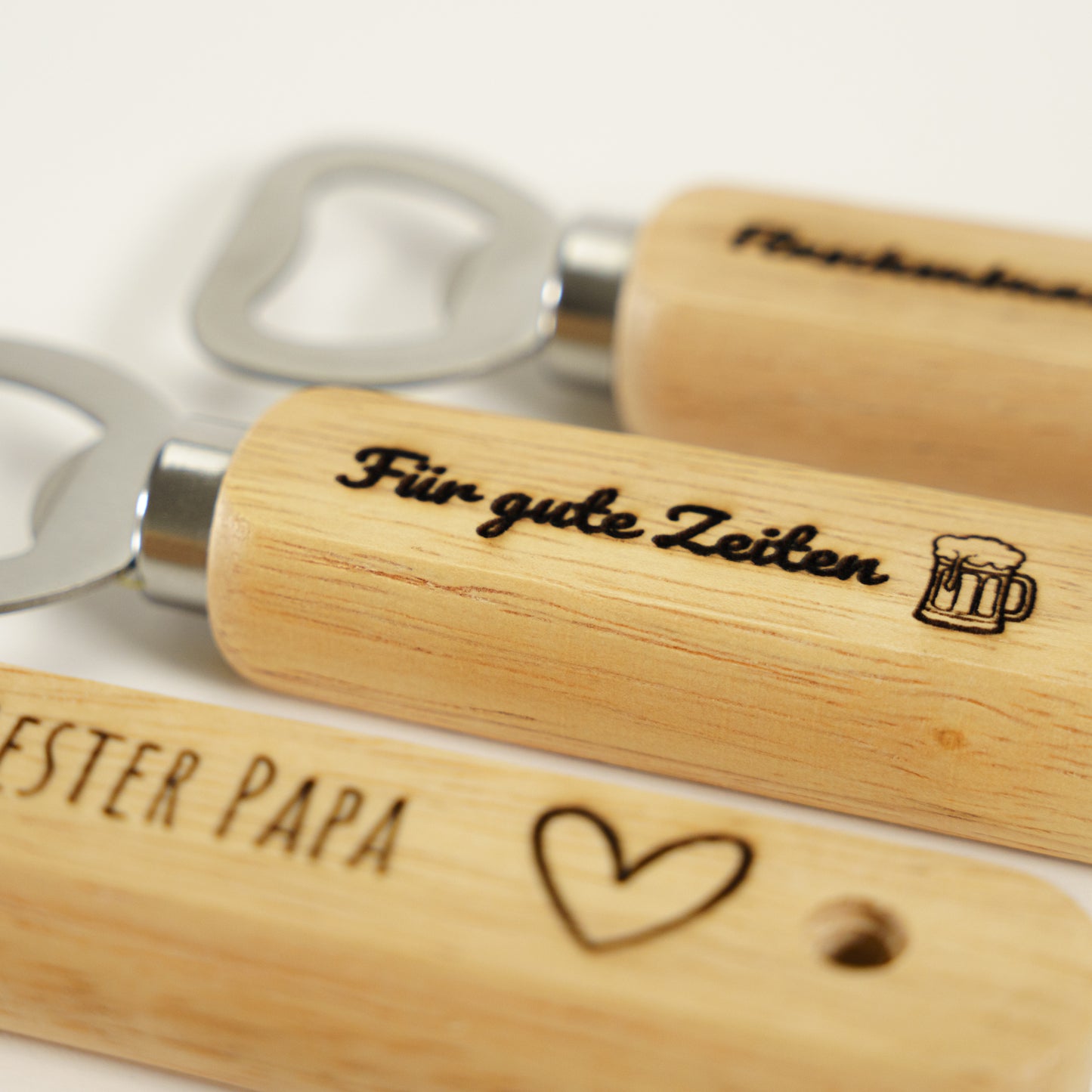 Personalisierter Flaschenöffner mit Gravur